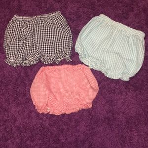 3 pair of shorts